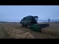 John Deere 2266 combine and Zetor forterra 140 hsx .