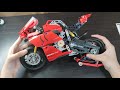 LEGO Technic 42107 | Ducati Panigale V4 R | Unboxing + Speed build
