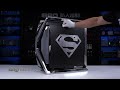 「BRO」4K Water Cooled PC Build ROG Hyperion GR701 Custom Super Man Theme.华硕ROG创世神 电镀银色超人#pcbuild