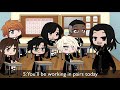 HP Characters reacting to If Voldemort Was A Mum | Drarry | Gacha Club