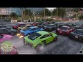 I upset everyone at a car meet with the Bois! | GTA Role Play