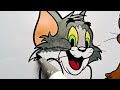 Coloring Tom & Jerry Cartoon Coloring Page | Draw and Colors