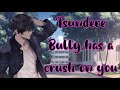 Tsundere bully has a crush on you | Wholesome Roleplay ASMR