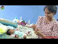 My Baby First Bath 🛁🚿🥰 | Mayukha First Bath | Santhoshivarma | Ravivarma | Kids Bath | Forkids