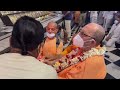 jayapataka swami Maharaj # Doing Arati Nishigadev # Panchatattva # Radhamadheb #  07 August 2024