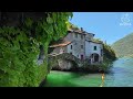 Sunny Spring Walk in Nesso - Exploring Hidden Alleys to the Famous Waterfall | WalkwithMeOfc