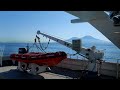 Da NAPOLI a CAPRI in Aliscafo | Tour della nave | 4K - 2022 | Tour on hydrofoil | Italia, Italy