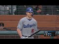 Los Angeles Dodgers vs San Francisco Giants - MLB Today 8/3 Full Game Highlights - MLB The Show 22
