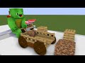 JJ Spider-Man and Mikey Iron Man vs Hulk POV Video - Maizen Minecraft Animation