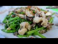 Anh Lee BTR | Cách làm sạch, chế biến món ốc Móng Tay xào rau muống hấp dẫn dễ làm - Razor Clams