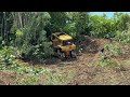 CAT D6R XL Bulldozer Clearing Abandoned Mystery Land