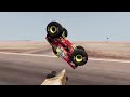 Bigfoot El Toro Loco Big Truck New Mud Battle Jumps and Backflips