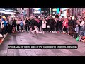 Time’s square street breakdancing 917 full show