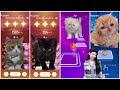 CUTE CATS🍦Shakira - Waka vs The Kid LAROI, Justin Beiber vs Jennie Solo vs Marshmello & Anne-Marie