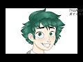 My Hero Academia Deku Speedpaint