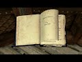 Skyrim ASMR 📚 Reading you stories from The Elder Scrolls 😴 Ear to ear ✨ Page turning ✨ Music