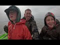 Camping, Fishing & Clamming in a Snow Storm - Coastal Foraging in Alaska