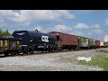 5-26-2024: Spirit of Our First Responders Unit CSX 911 Leads CSX M514 By NE Barlett - Oglethorpe, GA