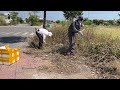 Volunteering to clean up the spontaneous landfill in front of the kindergarten surprised everyone