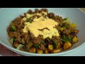 One of my Favorite Meal Prep Recipes Ever | Beefy Queso Loaded Potatoes