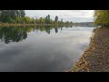 Willamette River In Autumn