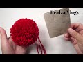 🌈How to make Wool POMPOM with Toilet Paper Cardboard😮😮