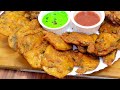 How to make a Pakora Platter 4  in 1 recipe |  Crispy Pakora Platter Recipe | Rainy Day Snacks