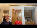 Ian and David play a basketball game first to 30points wins!!!