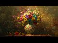 Mastering the Art of Floral for Your TV | Vintage Flower Paintings Slideshow | 1 Hours, No Sound