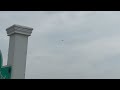 Biplane Flying Over Sea Girt Beach