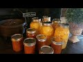 Canning peaches and peach  butter