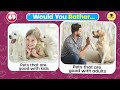 Would You Rather...? Animals Edition 🐶 |Great Quiz