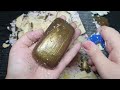 CUTTING DRY🍫 AND 🌟CRUNCHING CHOCOLATE🍫 WITH GOLD🌟 SOAP /WHAT IS YOUR FAVORITE CHOCOLATE🍫/साबुन asmr🌟