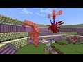 IRON GOLEM ALLIANCE Vs ENDERMAN ALLIANCE MOBS BATTLE IN MINECRAFT