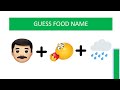 Can You Guess The Food By The Emoji ?