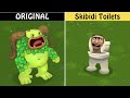 Best Mods in My Singing Monsters | Skibidi Toilet, Trevor Henderson, Animals, Memes | 4KVideo #msm