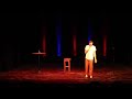 Comedian chats to audience member who’s gone through a break up THAT DAY!