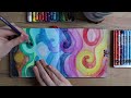 How to Use Watersoluble Crayons // More Ideas!