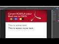 Quickly convert PDF black in Acrobat Pro