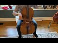 John Juzek Master Art Cello 1931 - Sound Sample