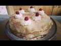 [Special Video] Raspberry Crepe Cake | A fabulous fresh cake with Raspberries