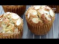 The perfect moist Muffins for Gluten-Free diet! Almond Muffins