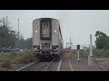 Calif. Zephyr in Ft. Morgan on 08AUG2024 (playin' in the mist)