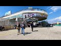 [4K] A virtual walk around Scheveningen, Netherlands, beach, bars & pier.