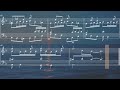 fugue 7 (updated) scrolling piano score
