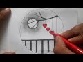 How To Draw Heart ❤️ in Circle Drawing Ideas Pencil For Bigner Drawing Tutorial Step By Step