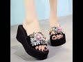 2024LATEST GIRLS NEW KOREAN SANDALS ON DIFFERENT FOOTWEAR AND TRENDING DESIGN SLIP FOOTWEAR #shoes