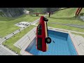 High Speed Cars Jumping in Pools - BeamNG.Drive #5