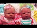 Twin Reborn Baby Girls Astrid & Stori