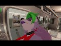 Pushing Weird FNAF Characters Out of a Train - Bonelab VR Mods